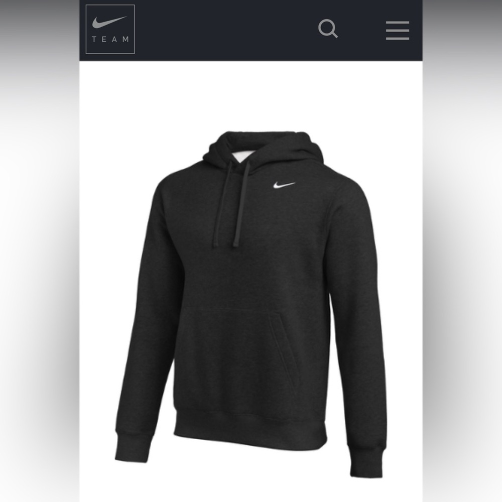 MEN'S NIKE TEAM CLUB PULLOVER HOODIE